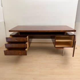 Large Mid-Century Modern Rosewood Desk, Germany, 1960s
