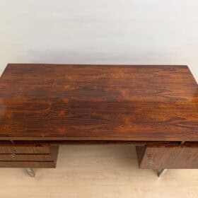 Large Mid-Century Modern Rosewood Desk, Germany, 1960s
