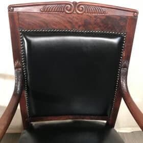 Pair of Empire Armchairs, France 1810