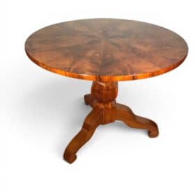 Biedermeier Walnut Table, Germany 1820
