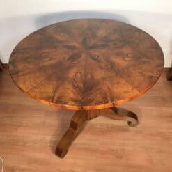 Alternative view of Biedermeier Walnut Table, Germany 1820