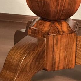 Biedermeier Walnut Table, Germany 1820