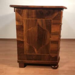 Antique Baroque Marquetry Chest of Drawers, Germany 1750 - Image 4