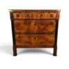 Small Biedermeier Chest of Drawers, three drawers, walnut veneer- Styylish