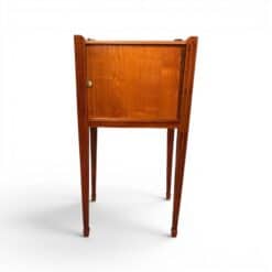 Neoclassical Cherry Wood Nightstand or Side Table, circa 1800