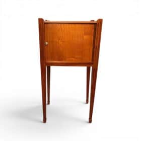Neoclassical Cherry Wood Nightstand or Side Table, circa 1800