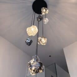 Alternative view of Quartz Pendant Light, Contemporary French Design