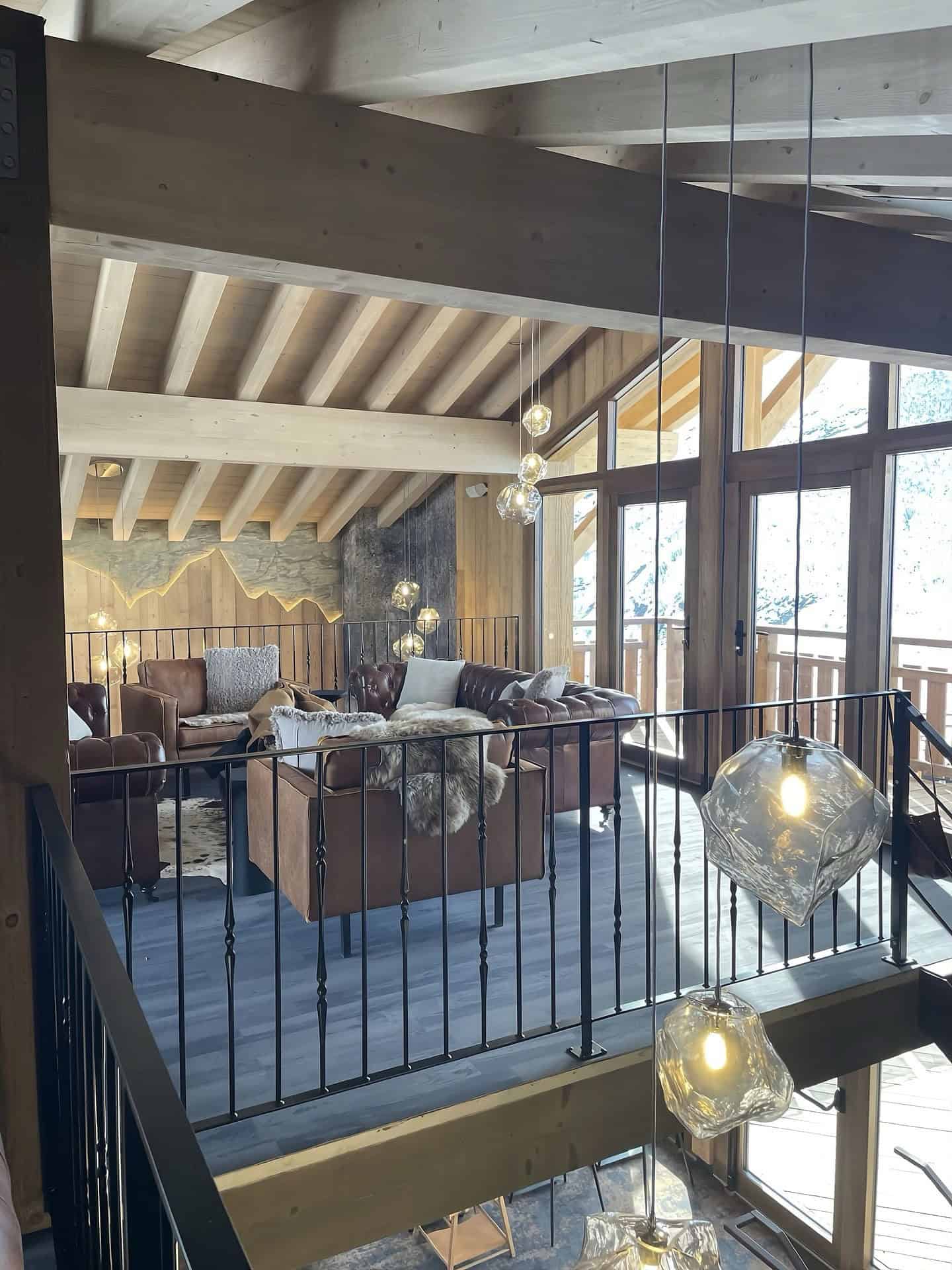 Quartz Pendant Light, Contemporary French Design - Image 4