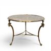 Maison Charles Bronze Coffee Table with rooster feet- Styylish