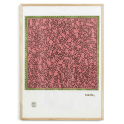 Signed Keith Haring Abstract Silkscreen Print - Styylish