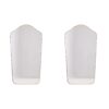 Pair of "Chapeau de Gendarme" shaped mirrors- Styylish