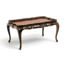 1950s English Chinoiserie Lacquer Coffee Table