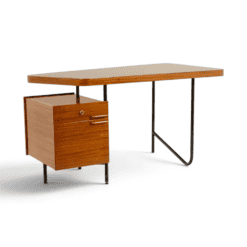 Georges Frydman Asymmetrical Oak Desk - Styylish