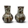 "Arte Povera" Glass Vases- with chinoiserie decor- Styylish