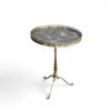 Neoclassical Style Brass Gueridon - Styylish