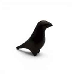 Black Ceramic "Bird" Sculpture - Styylish