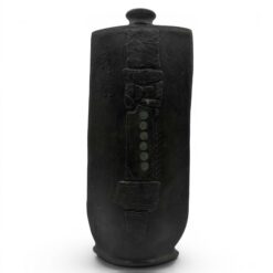 Brutalist Black Ceramic Vase- Styylish