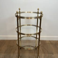 Alternative view of Three-Tiered Bar Cart, Attributed to Maison Jansen, 1940s