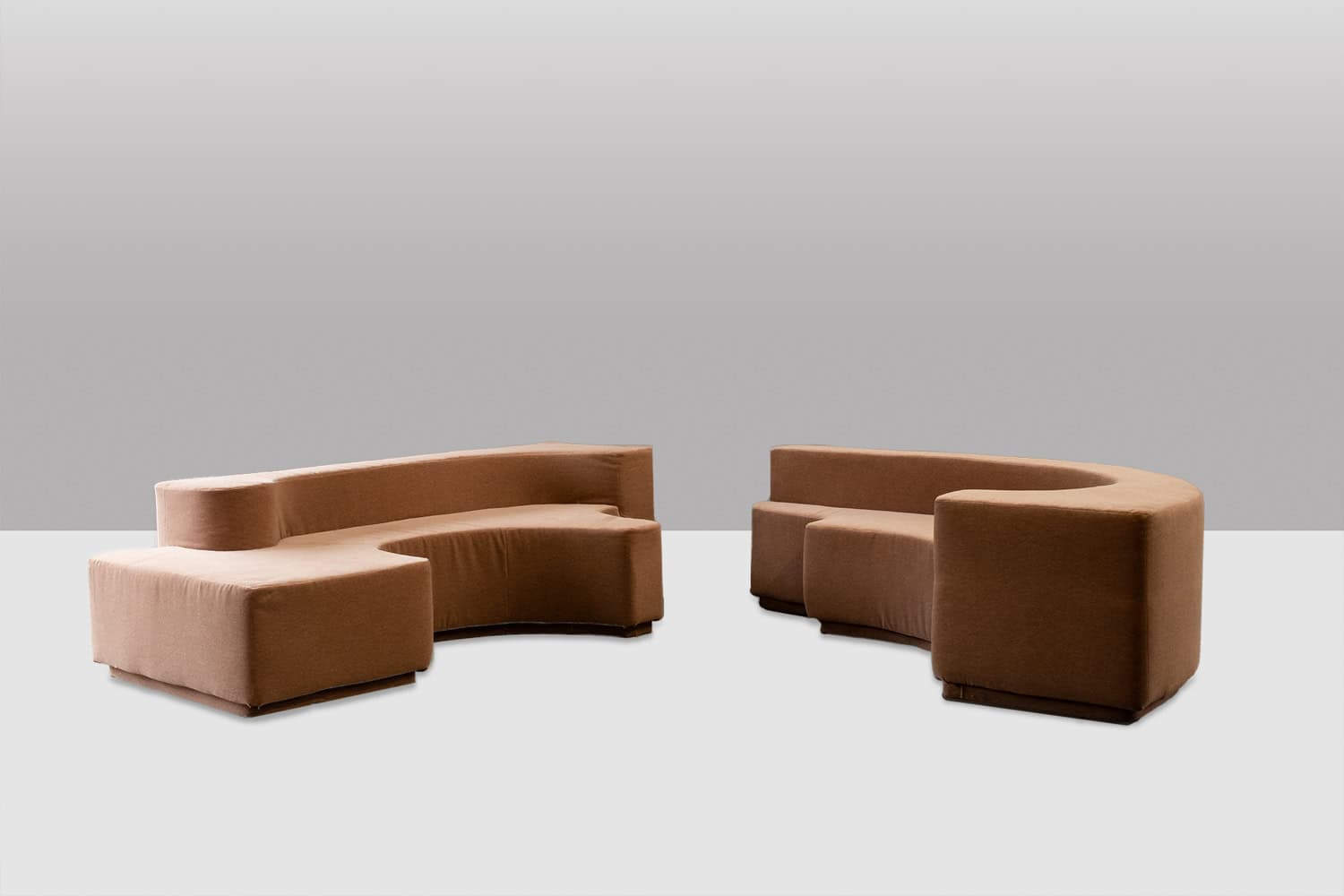 Roberto Pamio. Lara model modular fabric sofa. Circa 1980–90. - Image 2
