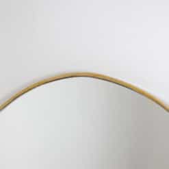 Alternative view of Pair of “Chapeau de Gendarme” shaped Mirrors. 1970s.
