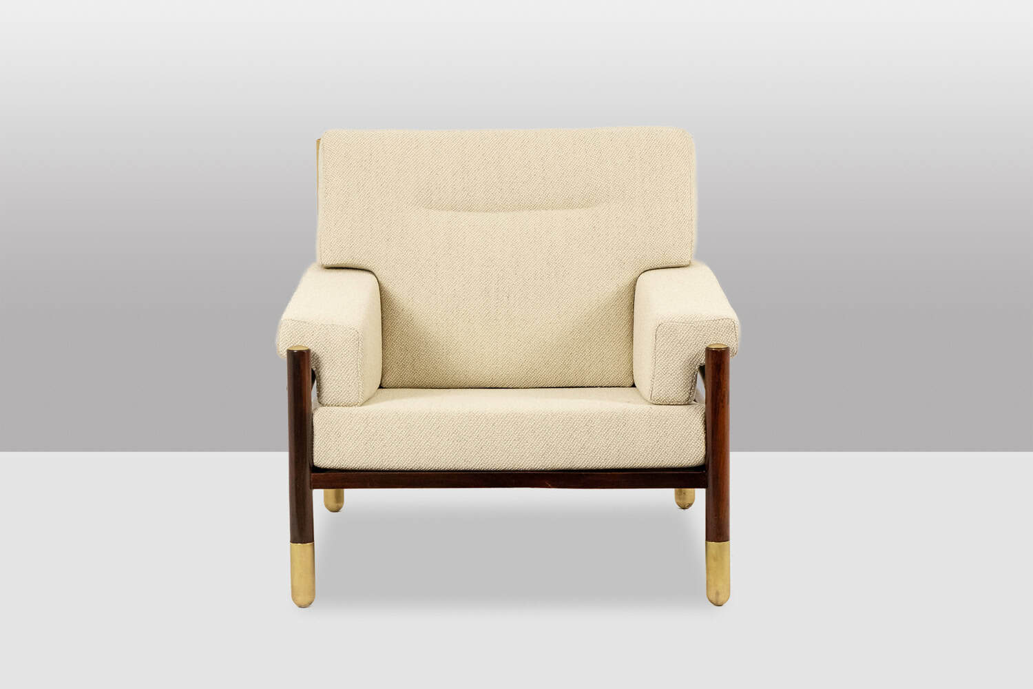 Pair of Sella Armchairs by Carlo di Carli, 1960s. - Image 2