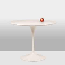 Eero Saarinen, for Knoll International. Tulip side table. Circa 1970