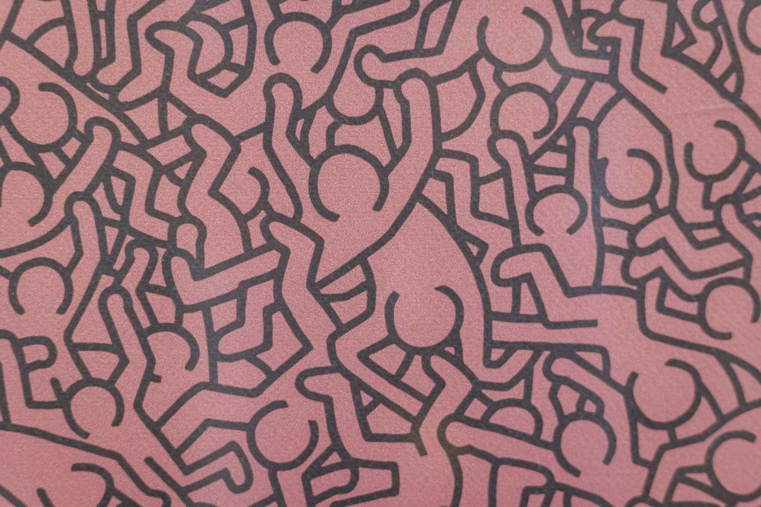 Signed Keith Haring Abstract Silkscreen Print - Detail One - Styylish