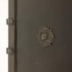 Antique Bauche Metal Travel Safe - Insignia Detail - Styylish