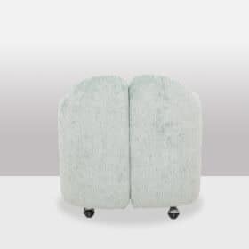 Pair of Eugenio Gerli “PS142” Armchairs for Tecno, 1960s