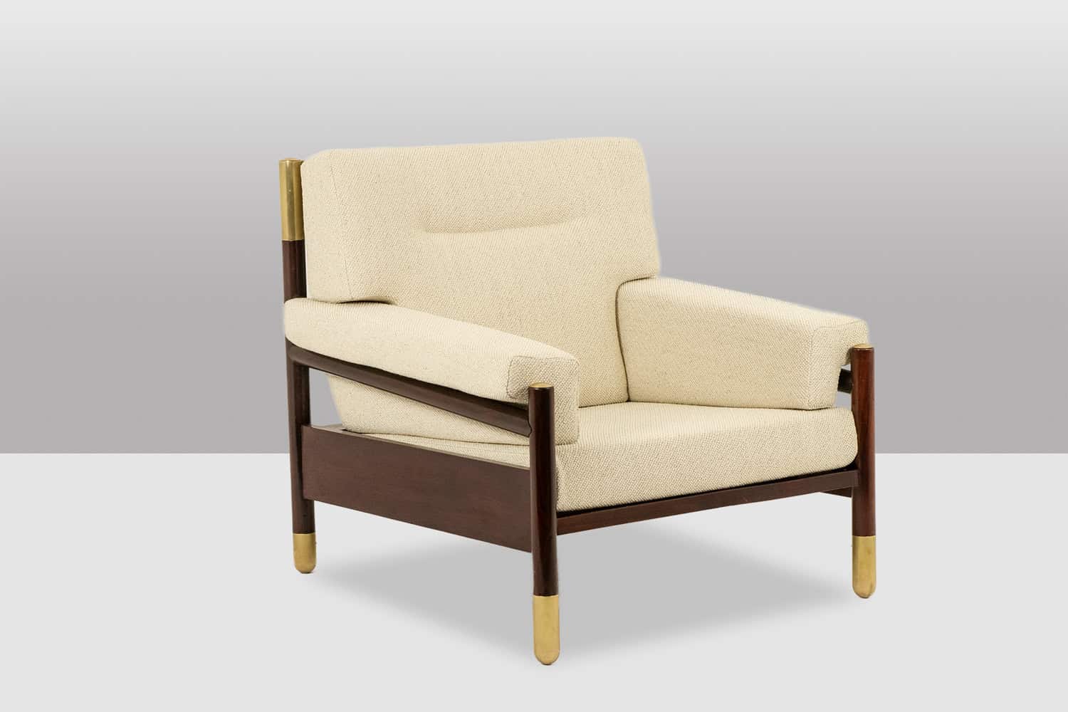 Pair of Sella Armchairs by Carlo di Carli, 1960s. - Image 3