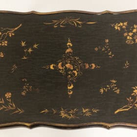 1950s English Chinoiserie Lacquer Coffee Table