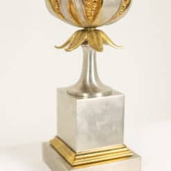 Maison Charles Bronze Pomegranate Lamps - Base Detail One - Styylish