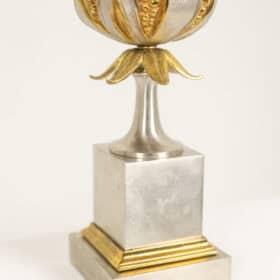 Maison Charles Bronze Pomegranate Lamps