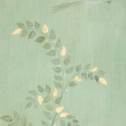 Contemporary French Hand-Painted Parrot Canvas - Image 3