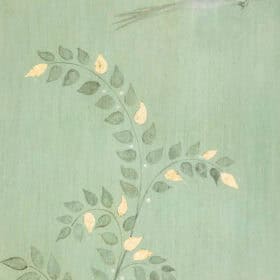 Contemporary French Hand-Painted Parrot Canvas