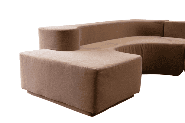 Roberto Pamio. Lara model modular fabric sofa. Circa 1980–90. - Image 3