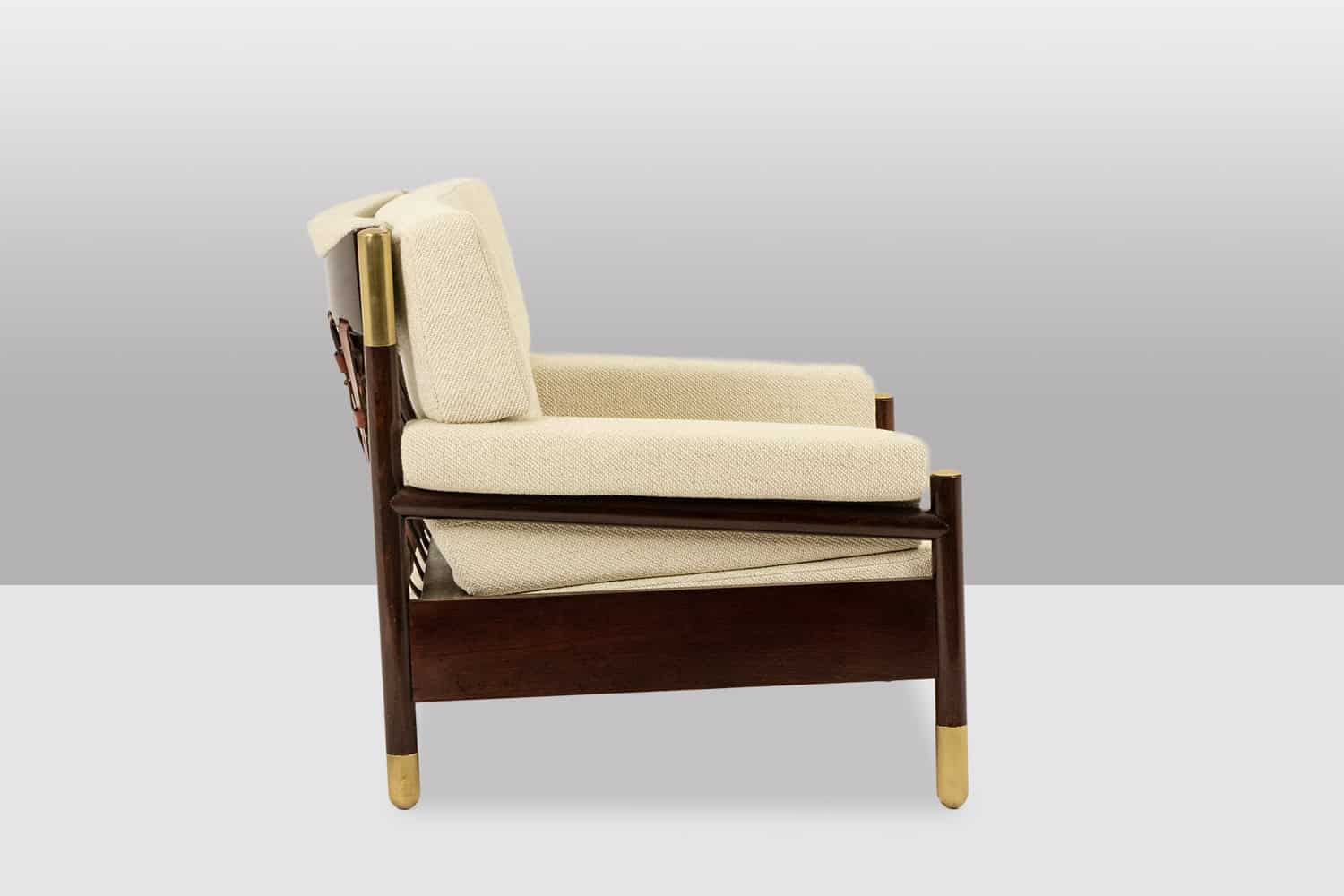 Pair of Sella Armchairs by Carlo di Carli, 1960s. - Image 4