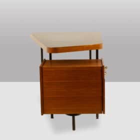 Georges Frydman Asymmetrical Oak Desk