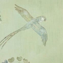 Contemporary French Hand-Painted Parrot Canvas - Bird Detail One - Styylish