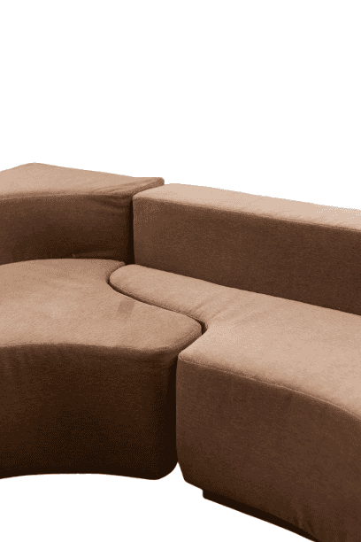 Roberto Pamio. Lara model modular fabric sofa. Circa 1980–90. - Image 4