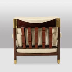 Pair of Sella Armchairs by Carlo di Carli,  1960s.