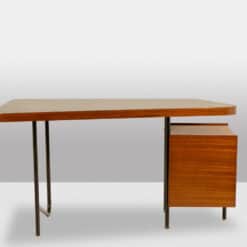 Georges Frydman Asymmetrical Oak Desk - Rear View - Styylish