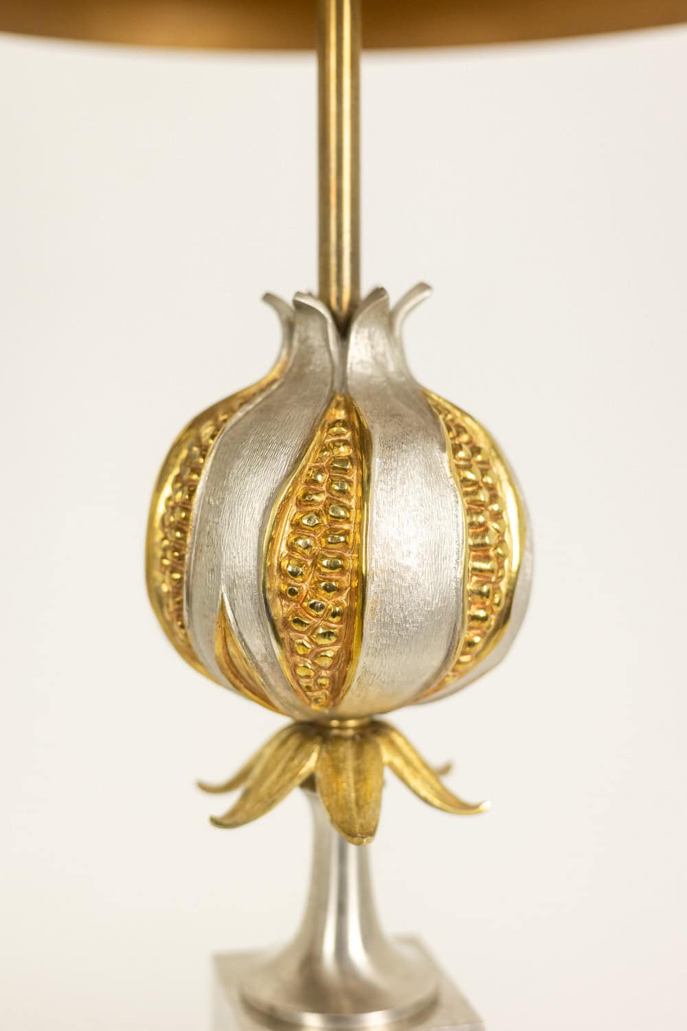 Maison Charles Bronze Pomegranate Lamps - Stem Detail One - Styylish