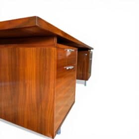 George Nelson Executive Office Group Walnut Desk for Herman Miller, USA 1949
