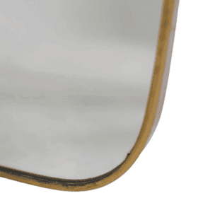 Pair of “Chapeau de Gendarme” shaped Mirrors. 1970s.