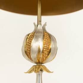 Maison Charles Bronze Pomegranate Lamps