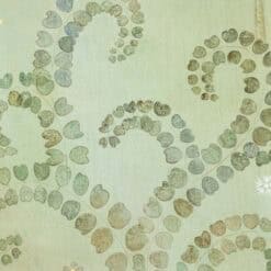 Contemporary French Hand-Painted Parrot Canvas - Foliage Detail Three - Styylish