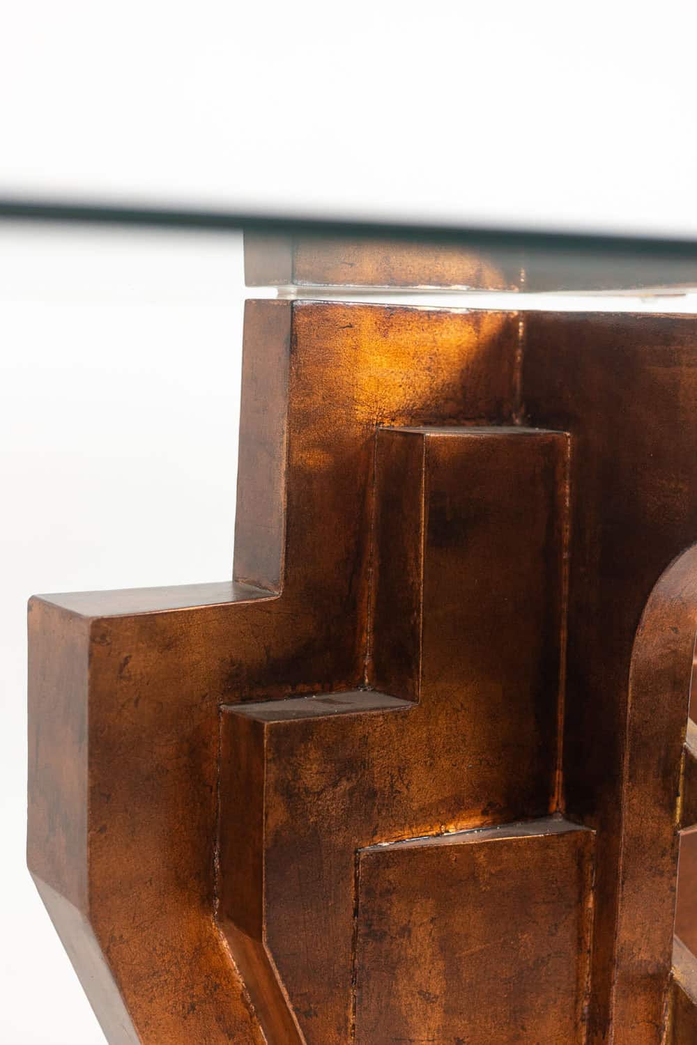 Matteo Ceccarelli. “Brutalist” sculptural dining table. 1980s. - Image 7