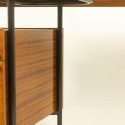 Georges Frydman Asymmetrical Oak Desk - Underside Detail - Styylish