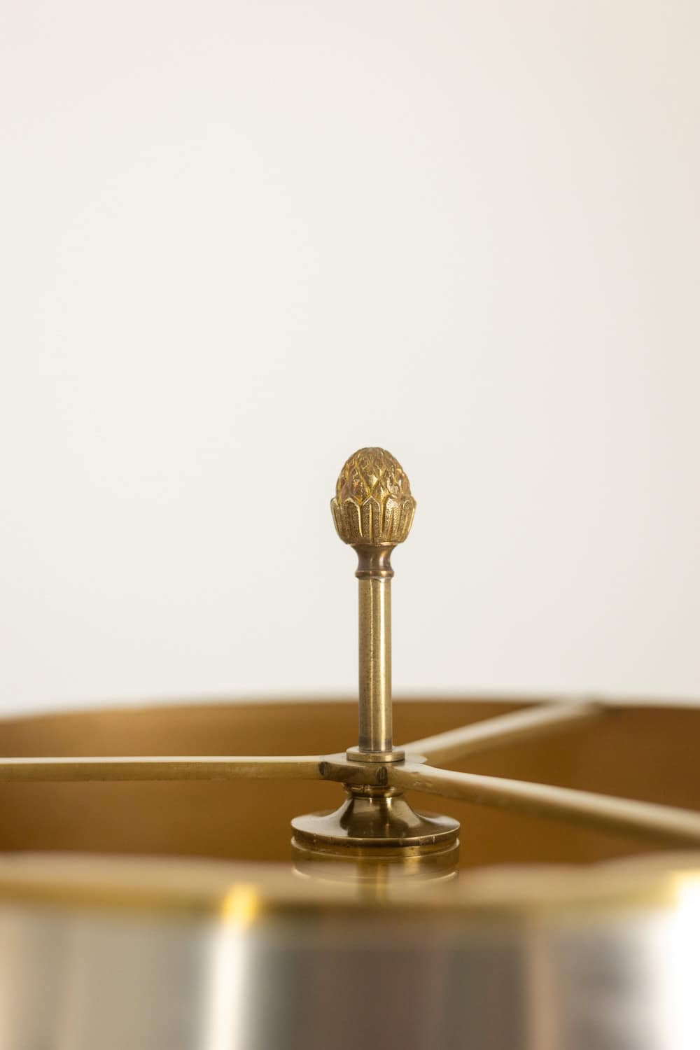 Maison Charles Bronze Pomegranate Lamps - Crown Detail Two - Styylish